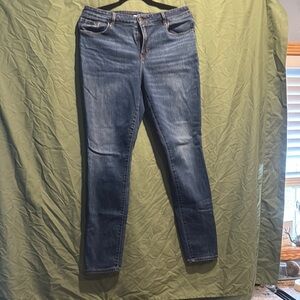 Women's Pop Icon Skinny Blue Jeans